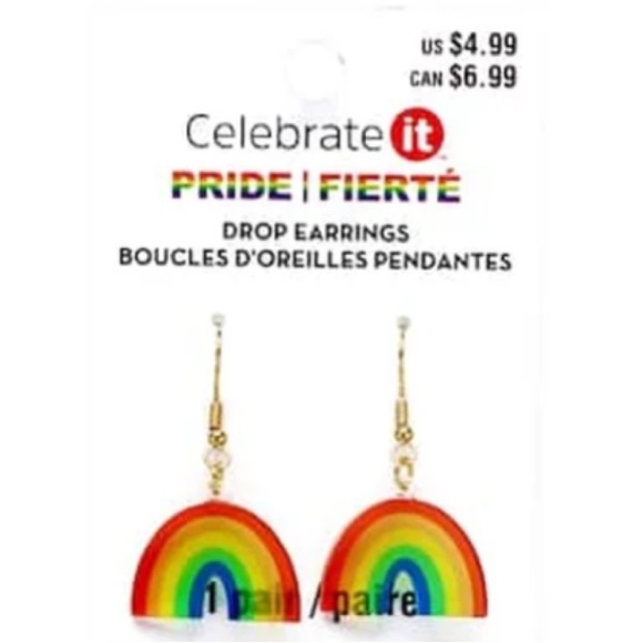 NEW SET;Pride WearEarrings/Face Decals/Hair Bow/Tee/Shorts/magnet/bracelet/sox➕ - Picture 5 of 14